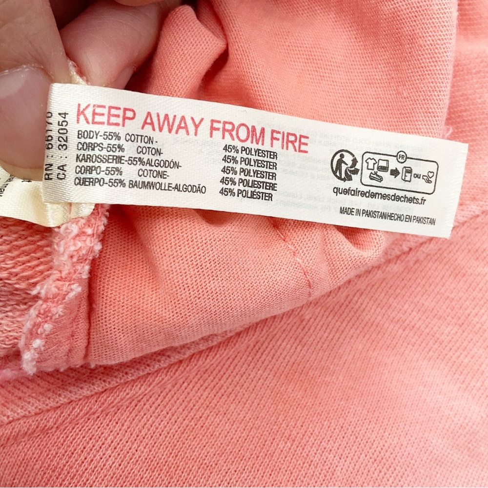 NEW Free People Movement Distress With Pockets Sweatshirt SMALL - Picture 10 of 10